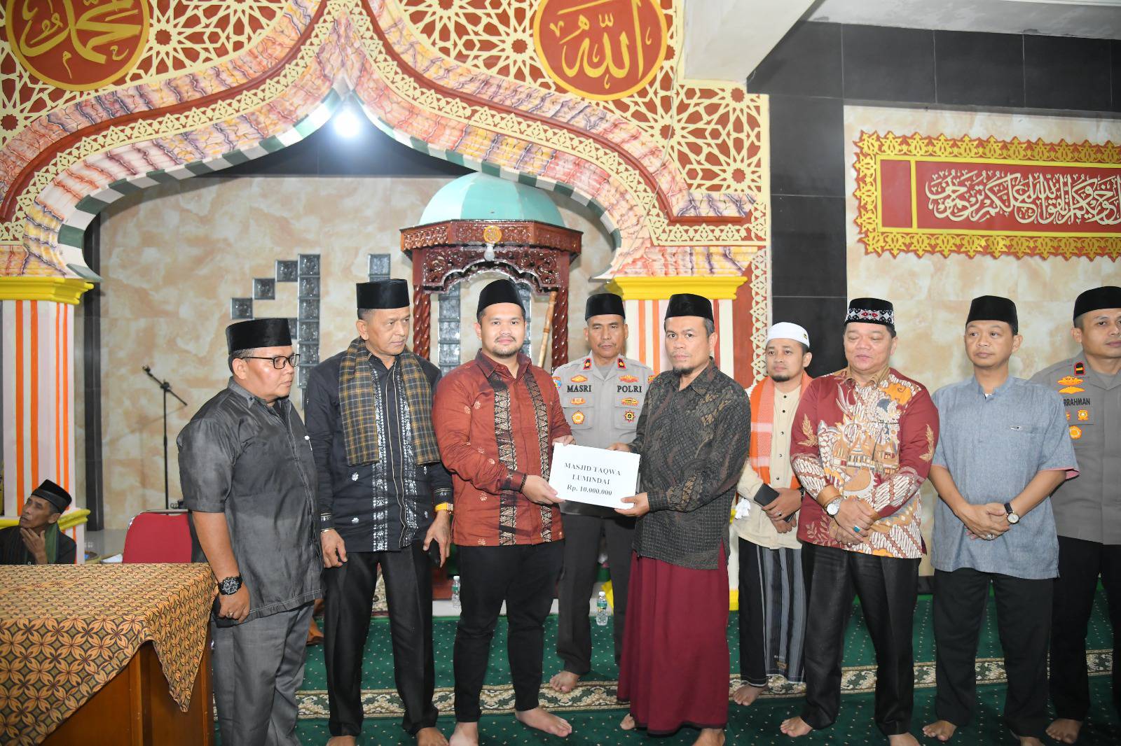 Wakil Wali Kota Sawahlunto Jeffry Hibatullah pimpin tim II Safari Ramadhan Pemko Sawahlunto