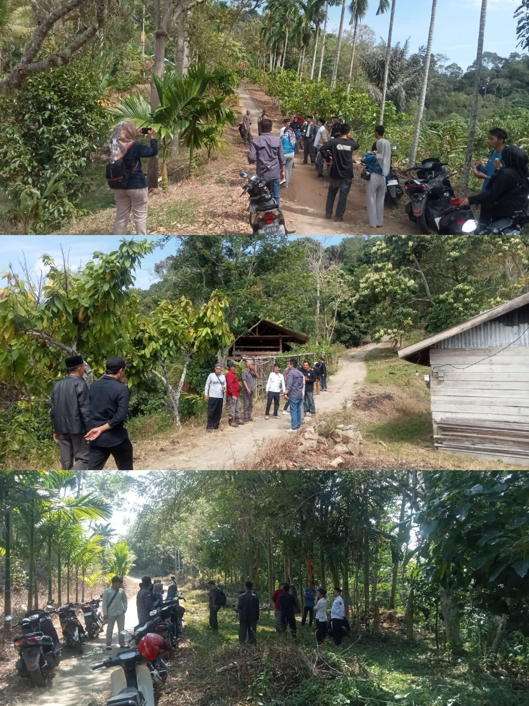 Pengambilan Titik Kordinat Kawasan Hutan Produksi Konversi (HPK)