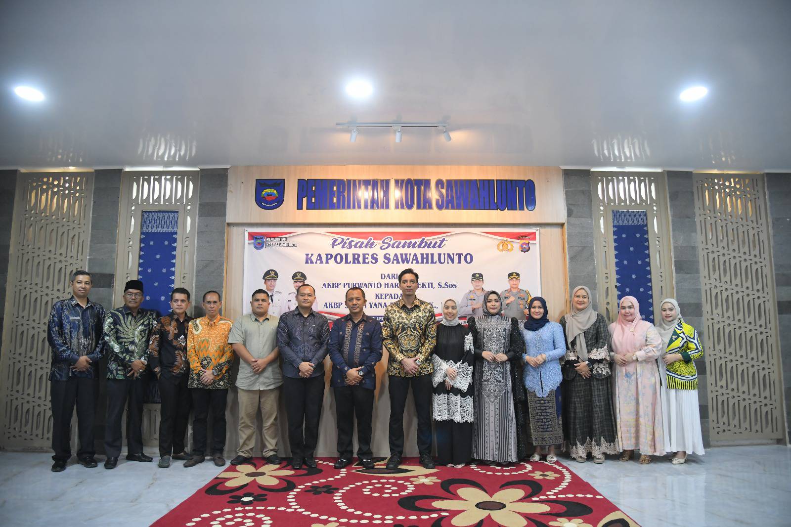 Wali Kota Sawahlunto Apresiasi Kapolres Lama, Sambut Kapolres Baru