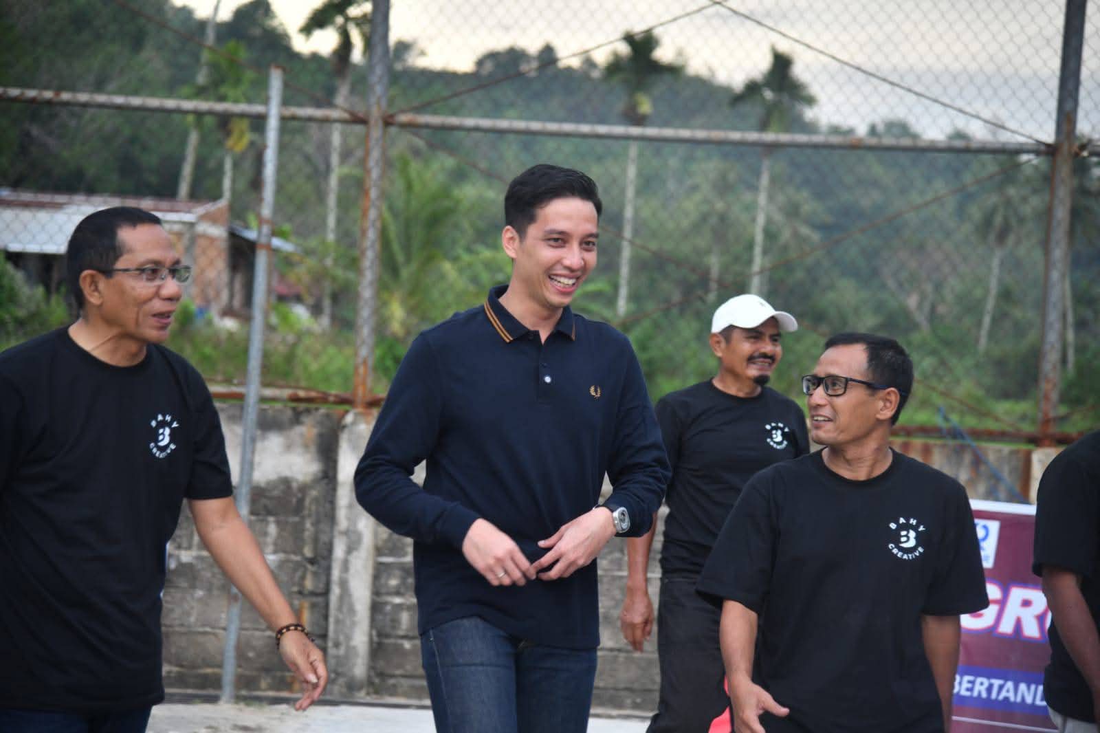 Wali Kota Sawahlunto  Buka Turnamen Bola Voli Sigaluik Raya Cup II