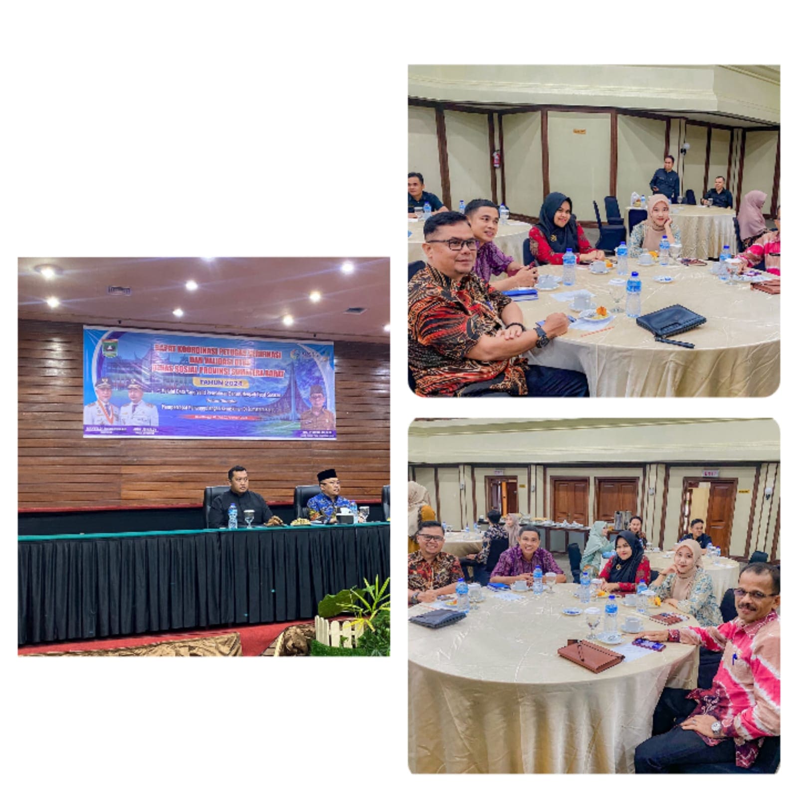 mengikuti rapat koordinasi petugas verifikasi dan validasi DTKS