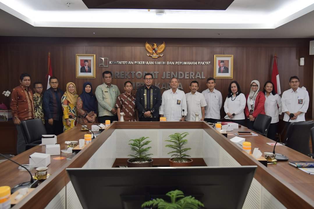 Pj Walikota Zefnihan audiensi dengan Direktorat Cipta Karya mengenai usulan penataan kota lama