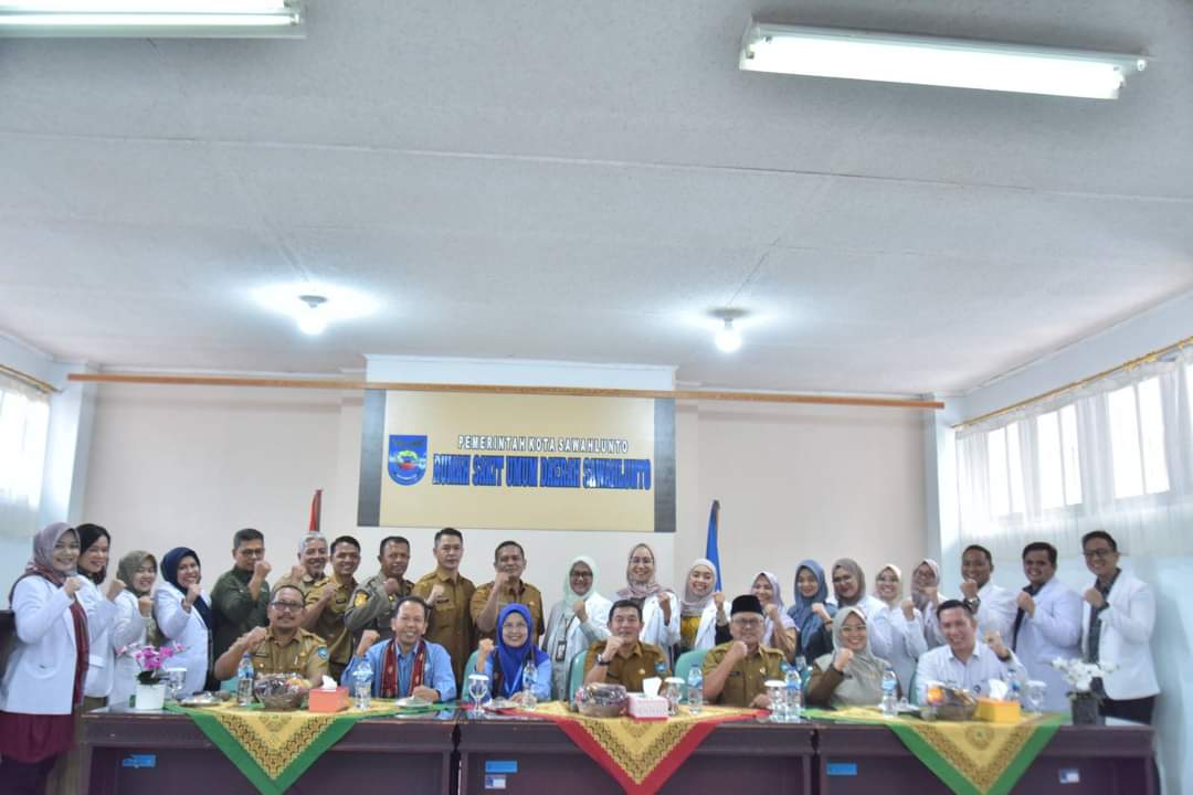 Pemko Sawahlunto berikan dukungan kepada RSUD  Kota Sawahlunto dalam Survei Akreditasi oleh LAM -KPRS