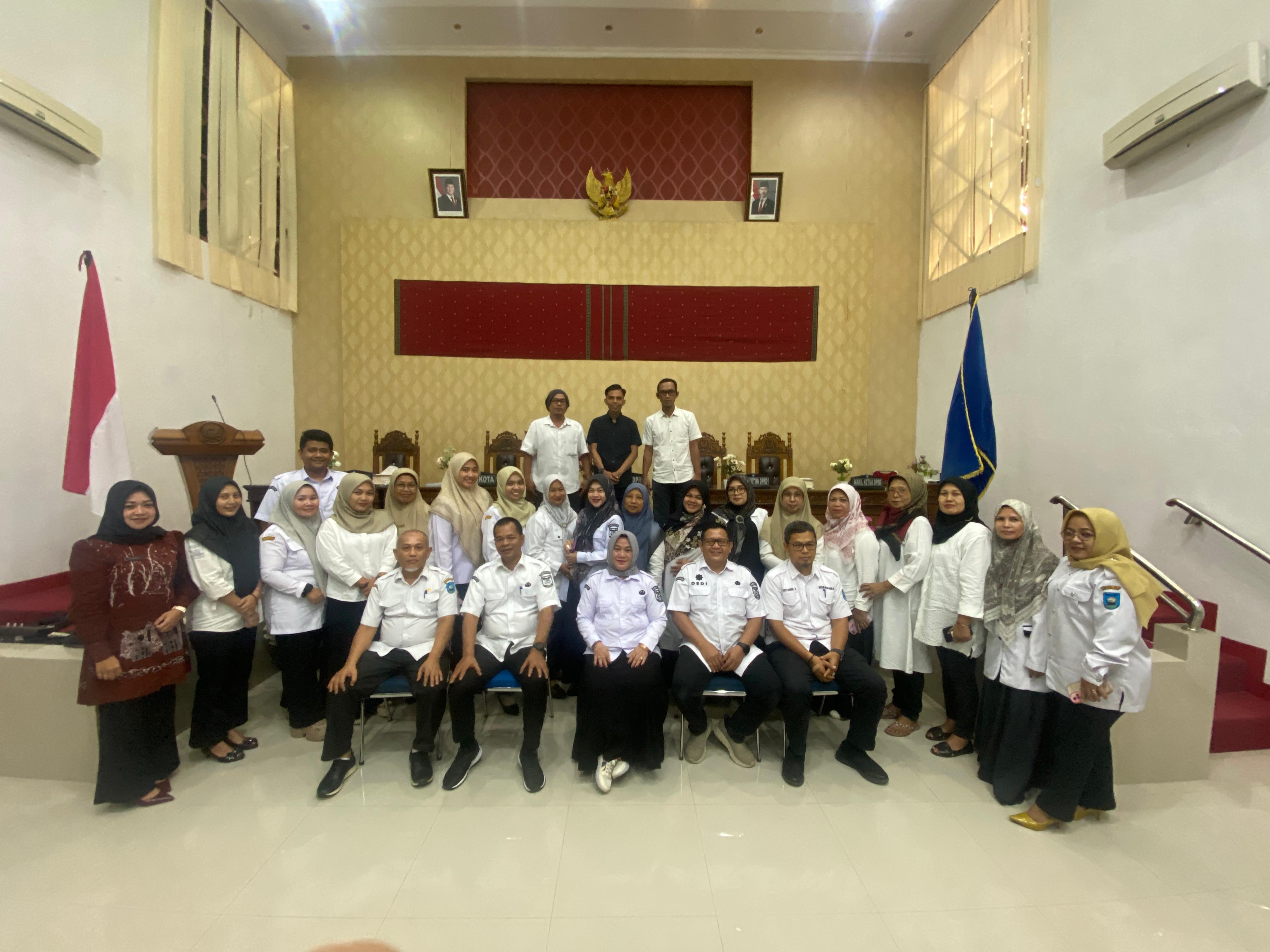 Bustanul Arifin, S. Sos, MM resmi bergabung di Sekretariat DPRD Kota Sawahlunto