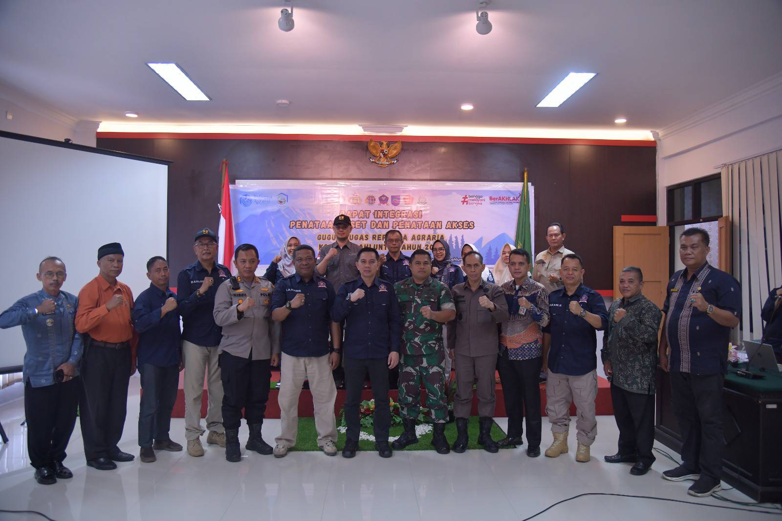 Pj Wali Kota Sawahlunto Fauzan Hasan,S.STP, M.Si, ikuti Rapat Integrasi Penataan Aset dan Penataan Akses Gugus Tugas Reforma Agraria Kota Sawahlunto