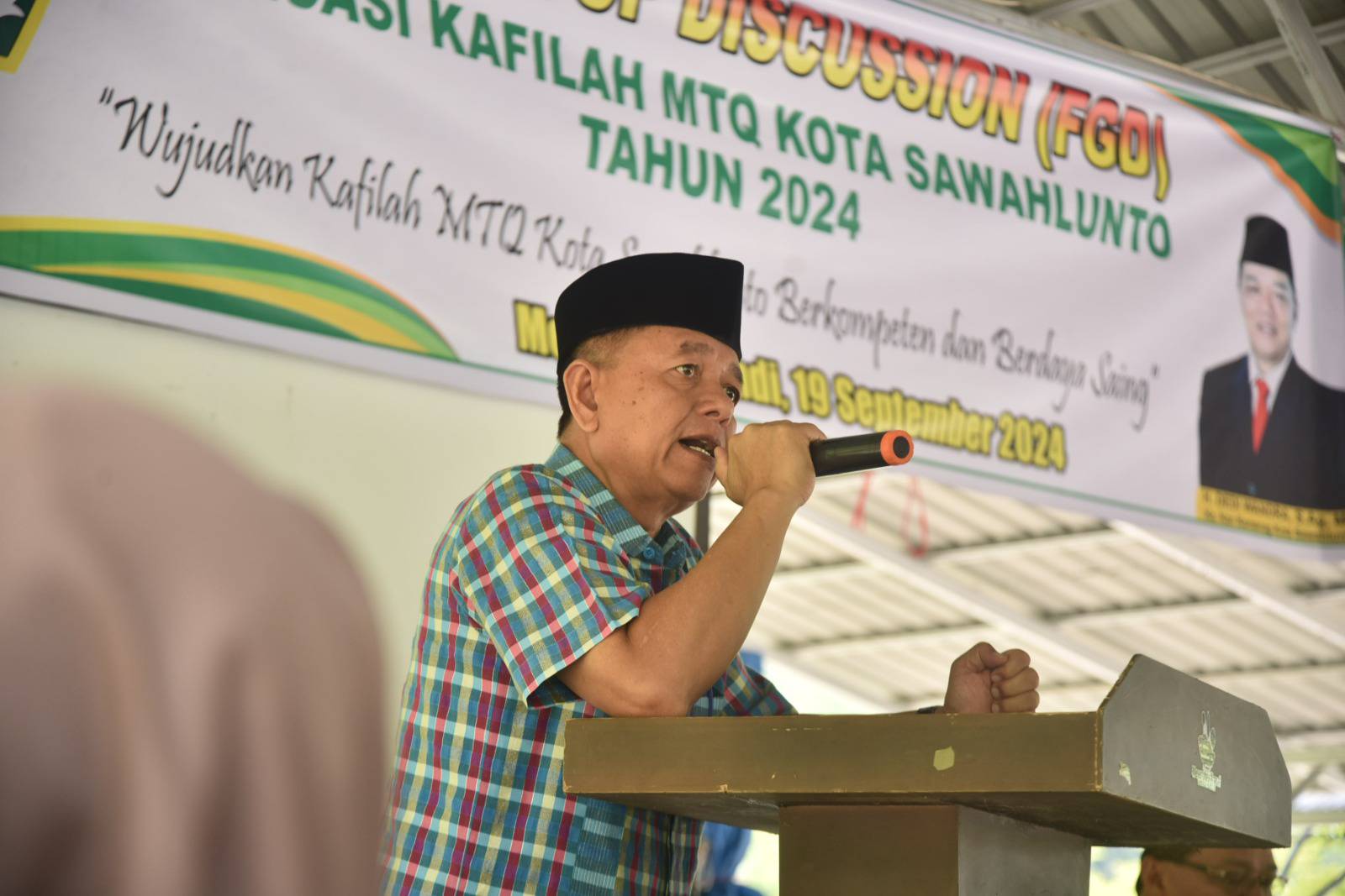 Penjabat (Pj) Sekretaris Daerah Kota Sawahlunto Drs. Irzam, K, MM ikuti Rapat Evaluasi Kafilah MTQ Kota Sawahlunto