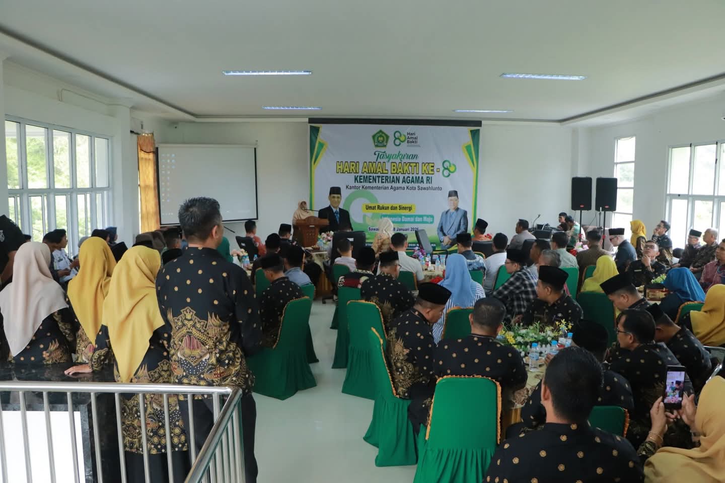 Wakil Wali Kota  Sawahlunto Hadiri  Tasyakuran HAB ke 80 Kementerian Agama