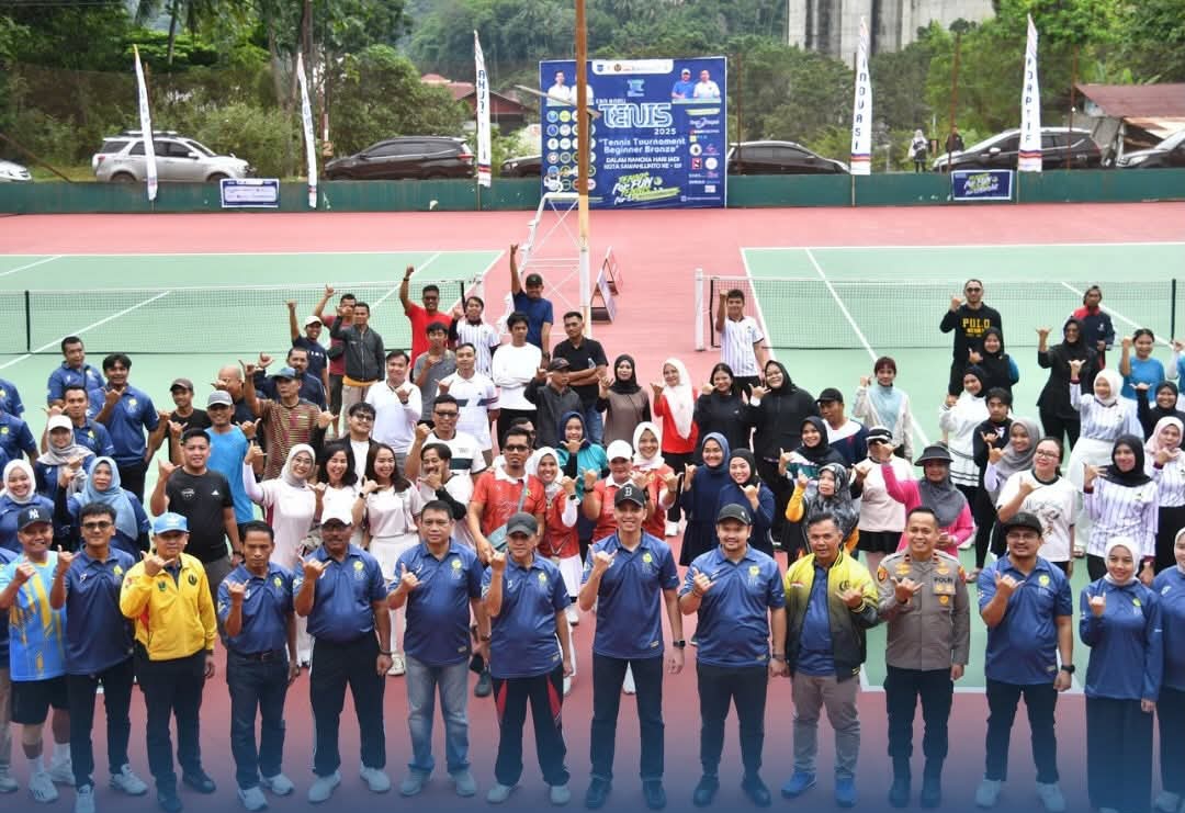 Wali Kota Buka Era Baru Tennis Tournament Sawahlunto 2025