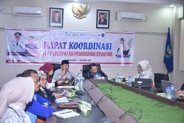 Rapat Koordinasi Tim Percepatan Penurunan Stunting (TPPS) Kota Sawahlunto