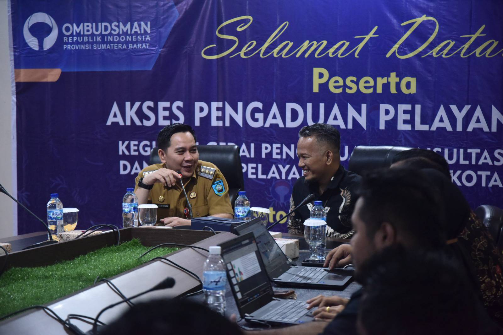 Kegiatan Gerai Pengaduan, konsultasi, sosialisasi dan edukasi pelayanan publik oleh Ombudsman Sumbar