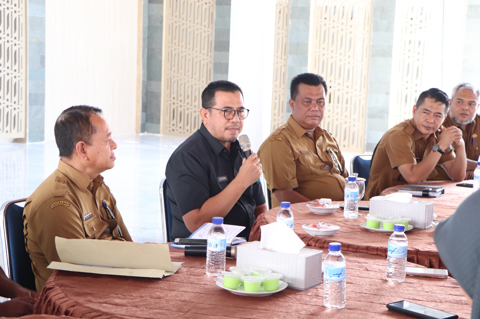 Temu Ramah Pj. Wali Kota Bersama Pimpinan Cabang Perbankan dan Pimpinan OPD Kota Sawahlunto