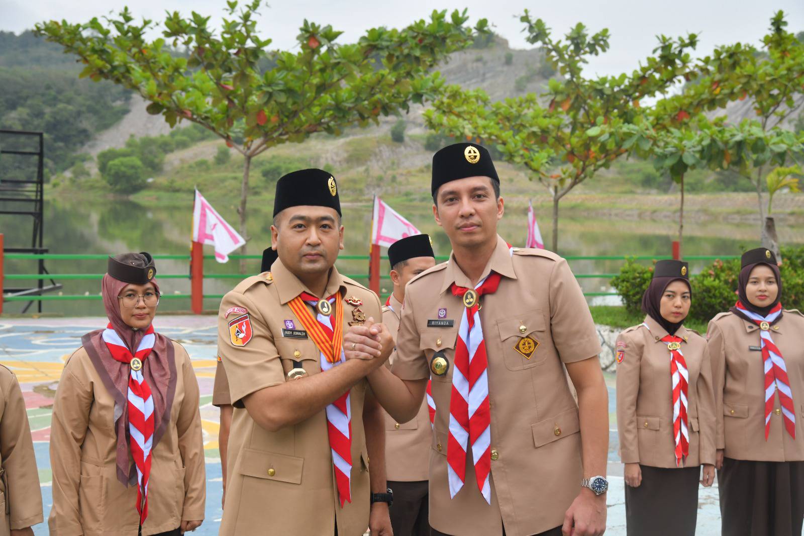 Wali Kota Sawahlunto Riyanda Putra dilantik menjadi Ketua Majelis pembimbing cabang (Kamabicab) Gerakan Pramuka Kota Sawahlunto oleh Ketua Kwarda Sumatera Barat Audy Joinaldy