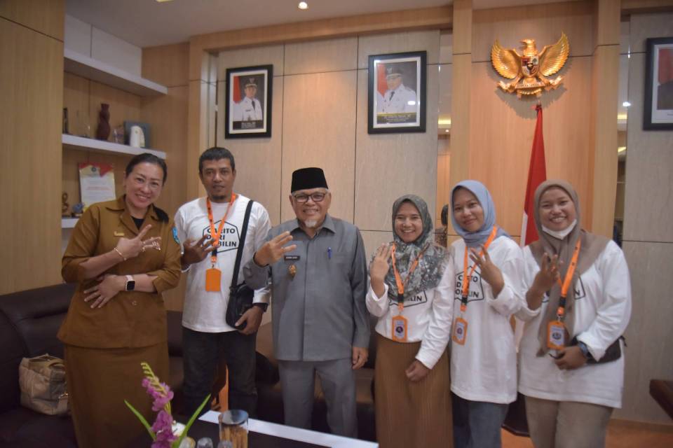 Wakil Wali Kota Sawahlunto Zohirin Sayuti Menjadi Narasumber Tim Penelusuran Sejarah Lisan Dalam Penyusunan Strategi Interpretasi Warisan Tambang Batubara Ombilin Sawahlunto (WTBOS)