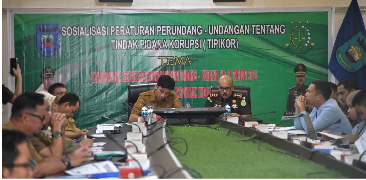 Pemko Sawahlunto Perkuat Literasi  Hukum ASN  Melalui Sosialisasi Tipikor