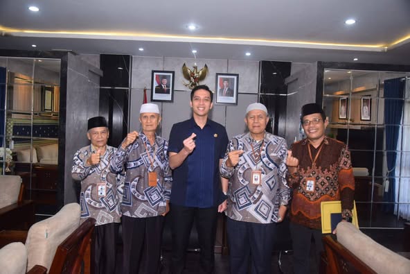 Wali Kota Sawahlunto Riyanda Putra audiensi dengan jajaran pimpinan Baznas Sawahlunto