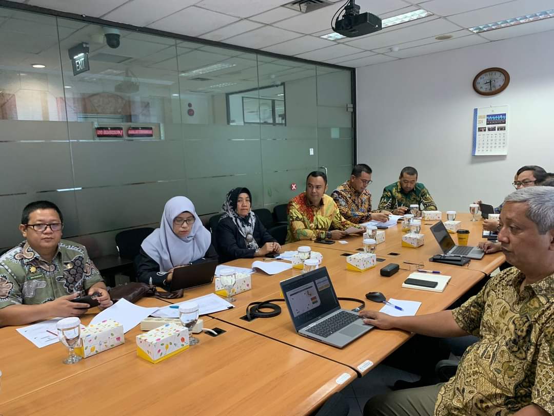 Pj Walikota Zefnihan  temu diskusi dengan Deputi Bidang Dukungan  Kebijakan Pembangunan  Manusia  dan Pemerataan Pembangunan Sekretariat Wakil Presiden