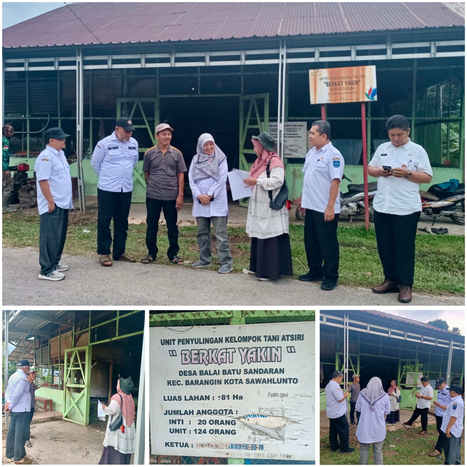 MONITORING DARI BADAN PENGUJIAN DAN SERTIFIKASI MUTU BARANG (BPSMB) DINAS PERINDAG PROVINSI SUMATERA BARAT SEKALIGUS PENGAMBILAN SAMPEL