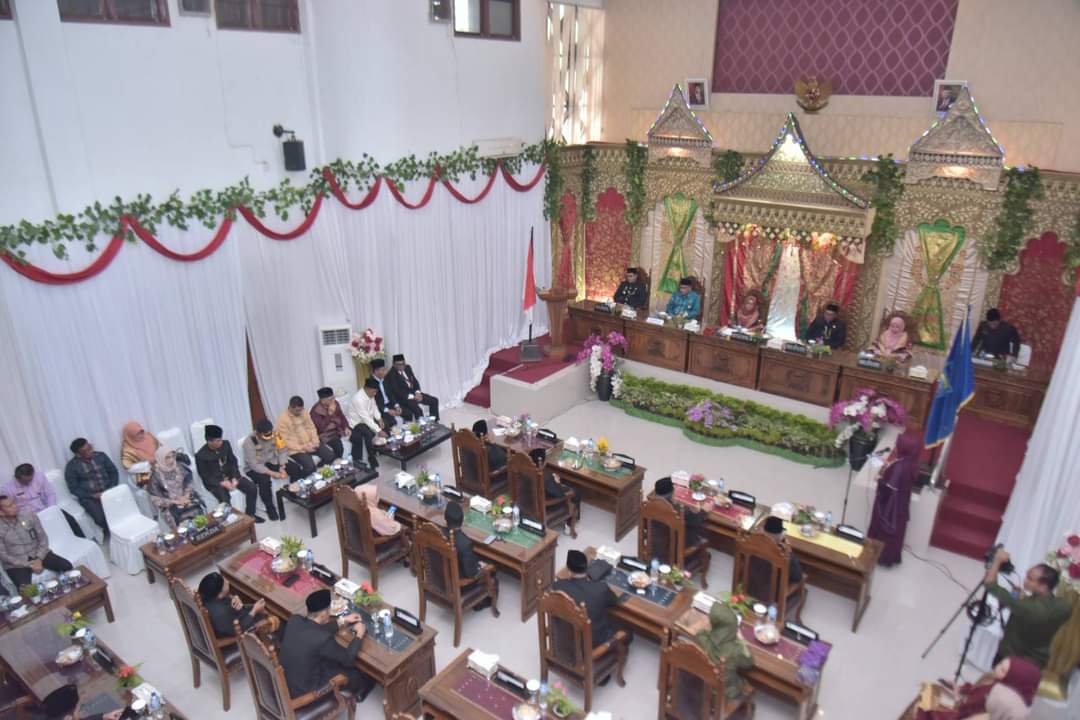 Peringati Hari Jadi ke-135, DPRD Kota Sawahlunto Gelar Sidang Paripurna