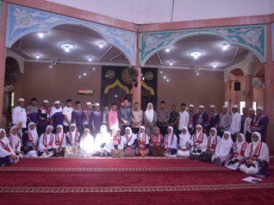 Pemko Sawahlunto Sambut Kepulangan Jemaah Haji  2025 dalam Wirid Gabungan di Mesjid Agung