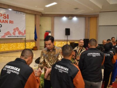 Pemko Sawahlunto  Gelar Malam Resepsi  HUT ke 80 RI  bersama Paskibra