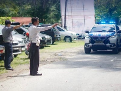 Pengamanan Lalu Lintas Sawahlunto Derby 2025