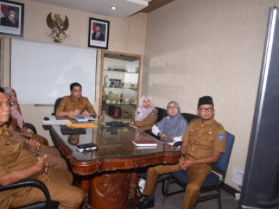 Wali Kota Sawahlunto Riyanda Putra ikuti rapat koordinasi penanganan inflasi bersama Kementerian Dalam Negeri