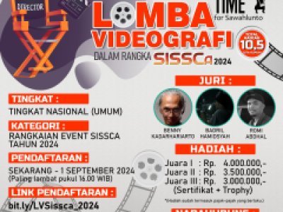 LOMBA VIDEOGRAFI DALAM RANGKA SISSCa 2024
