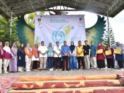 Sekda Sawahlunto  Hadiri Peringatan HKN ke 61,Dorong Kolaborasi  Wujudkan Generasi  Sehat