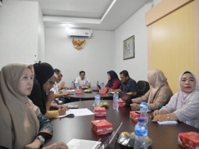 Audiensi dengan jajaran pimpinan BKKN Kanwil Sumatera Barat