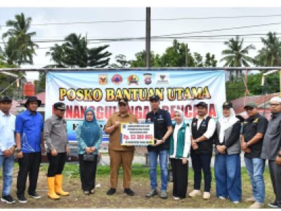 Sawahlunto Salurkan Bantuan  Untuk Korban Banjir dan Longsor  di Tanah Datar