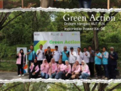DPKP2LH Sawahlunto Ikut Green Action HUT ke-30 PLN Indonesia Power