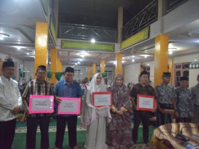 Sekretaris Daerah Kota Sawahlunto Dr.dr. Ambun Kadri, MKM, pimpin Tim VI Safari Ramadhan Pemko Sawahlunto