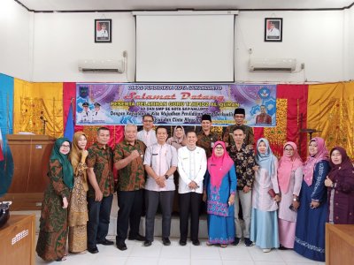 Serah Terima Jabatan di Lingkungan Dinas Pendidikan Kota Sawahlunto