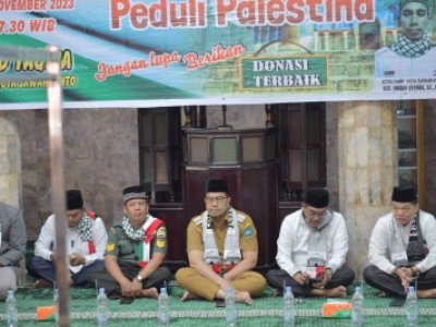 Tabligh Akbar peduli Palestina di Kota Sawahlunto menyatukan semangat kemanusiaan