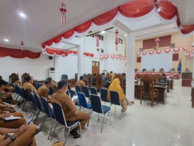 Wali Kota Sawahlunto Sampaikan Nota Penjelasan tentang Perubahan APBD Kota Sawahlunto Tahun Anggaran 2025