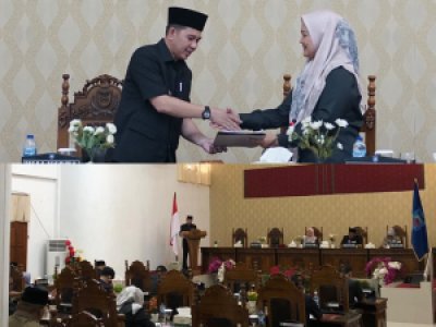 Nota Pengantar Ranperda Perubahan APBD 2024 disampaikan Pj.Walikota dihadapan Pimpinan dan Anggota DPRD Kota Sawahlunto