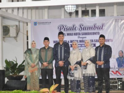 Acara pisah sambut Pj Wali Kota dengan Wali Kota Sawahlunto masa jabatan 2025-2030