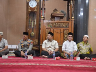 Wakil Wali Kota Sawahlunto Hadiri Malam Takbiran Idul Adha di Masjid Agung Nurul Islam