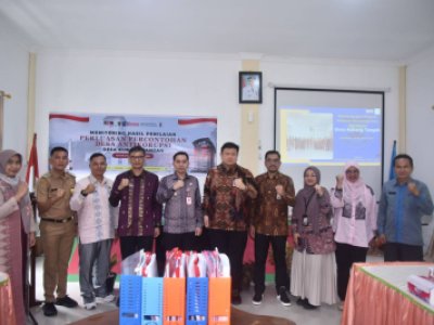 Monitoring hasil penilaian Perluasan Percontohan Desa Anti Korupsi di Desa Kubang Tangah Kecamatan Lembah Segar