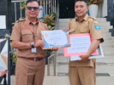 Irsyaduddin Terpilih sebagai Pegawai Terbaik Periode I Tahun 2025 Dinsos PMDPPA Sawahlunto