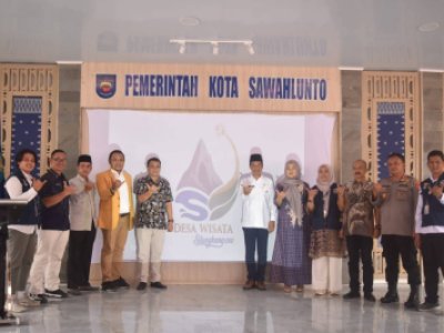 Sekda Rovanly Abdams Launching Program Desa Wisata Digital Silungkang Oso