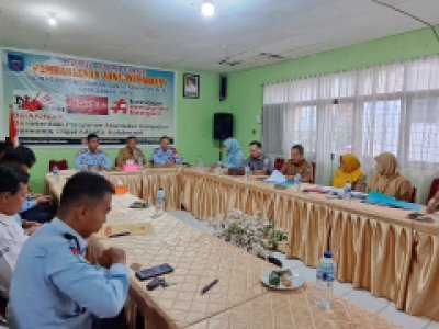 Penandatanganan Perjanjian Kerjasama Sama Pemutakhiran Data Warga Binaan di Rutan Kelas II B dan Lapas Narkotika Kelas III Kota Sawahlunto