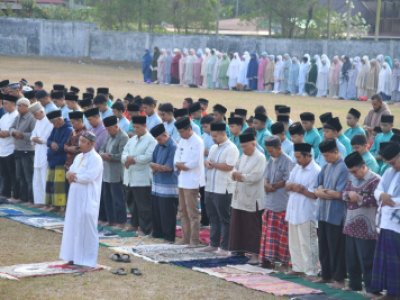 Wakil Wali Kota Ikuti Shalat Istiqa' bersama warga Talawi