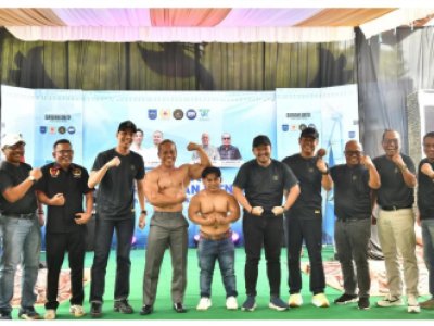 Wali Kota Cup Binaraga dan Fitnes 2025 Dibuka  di Meer Von Kandi