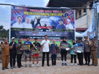 Kecamatan Talawi  Raih Juara Umum dalam Turnamen Bola Voli  Wali Kota Sawahlunto Cup 1