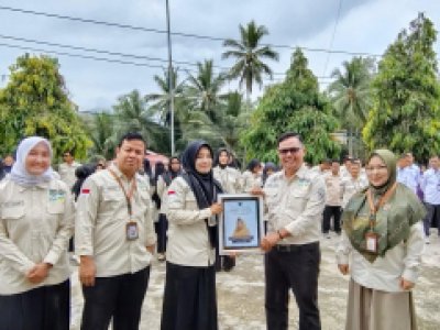 Apel Bulanan Dinsos PMDPPA sealigus pengumuman pegawai terbaik periode II Tahun 2024