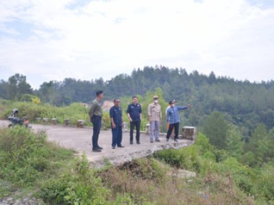 (Pj) Wali Kota Sawahlunto Fauzan Hasan, S.STP, M.Si, tinjau kawasan Tempat Pembuangan Akhir (TPA) Kayu Gadang