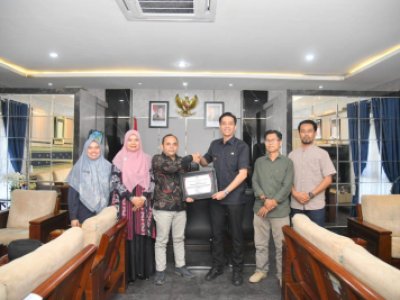 Wali Kota Sawahlunto Terima Audiensi KPU, Apresiasi Sukses Pilkada Serentak 2024