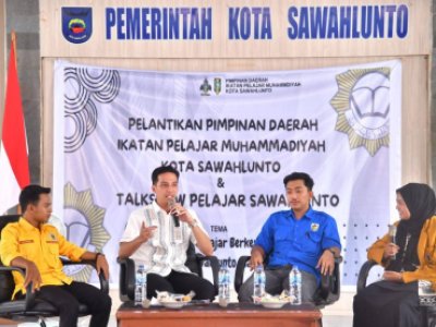 Wali Kota Sawahlunto Jadi Keynote Speaker  Diskusi Bersama Ikatan Pelajar Muhamadiyah