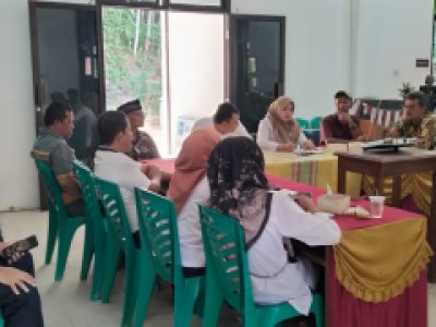 Persiapan Pelantikan Pj. Kepala Desa Persiapan desa Muaro Kalaban Selatan di Kantor Camat Silungkang